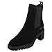 Produktbild Tommy Hilfiger Damen Outdoor Chelsea MID Heel Boot 619 FW0FW06619 Mittelhohe Stiefel, Schwarz (Black), 42 EU