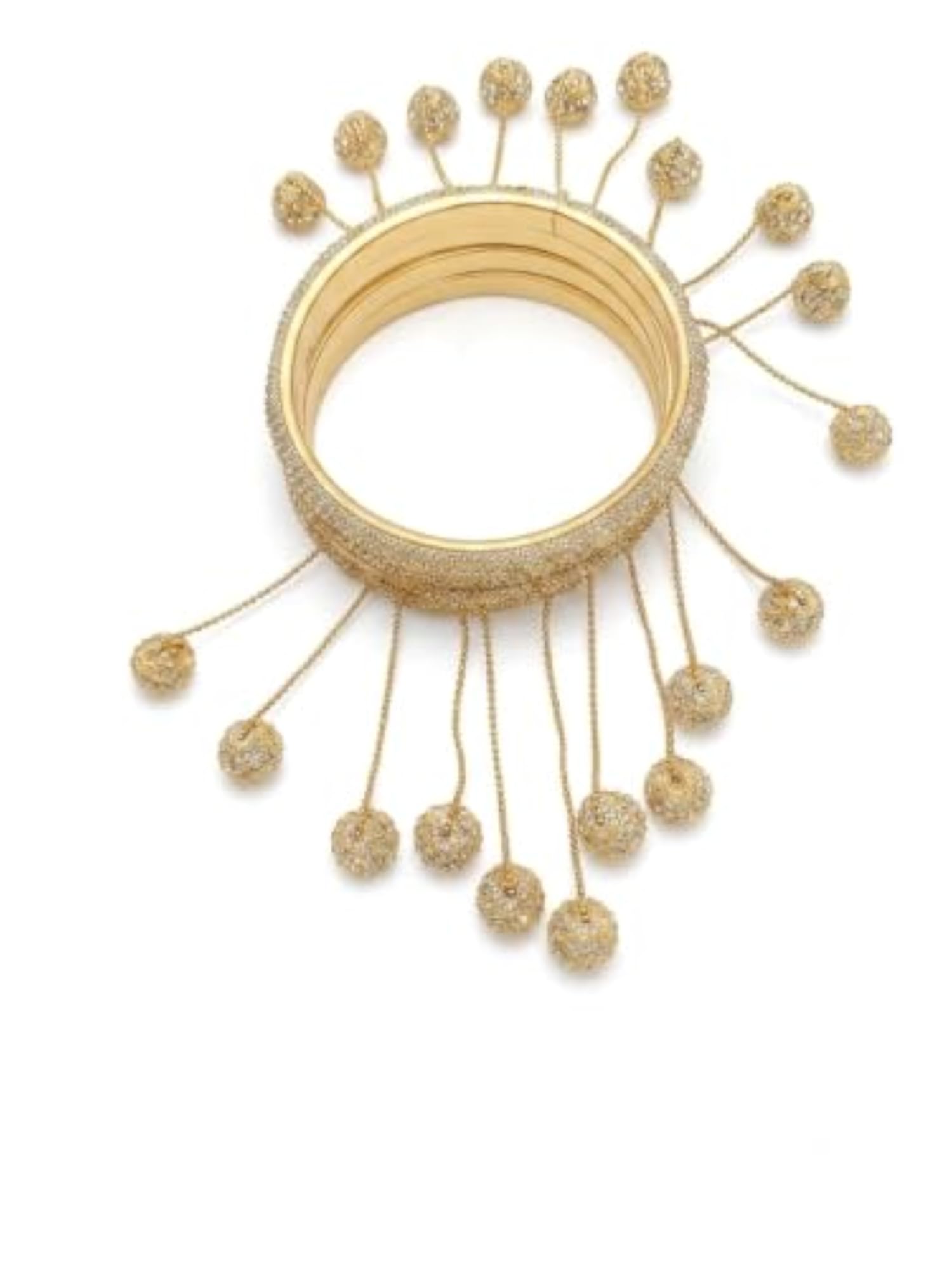 Crystal Stone Bangles Set, Bridal Wedding Jewelry
