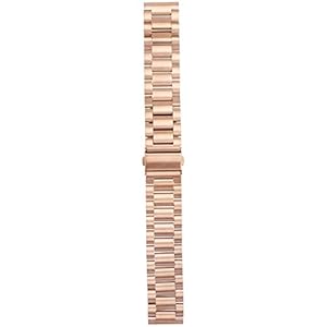 Roestvrij stalen horlogeband Elegante horlogeband Vervangende horlogeband voor Garmin Venu Rose Gold Horloge Toebehoren