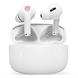 True Wireless Earbuds with Microphones, Pianogic A2 in-Ear Bluetooth Headphones, IPX6 Waterproof,...