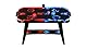 Carromco Airhockey Spieltisch Fire & Ice groß, Air Hockey Kinder/Erwachsene, Airhockey Tisch LED mit Luft 146x71x82 cm, für 2 Spieler ab 6 Jahren inkl. LED-Airhockey Pusher & Pucks