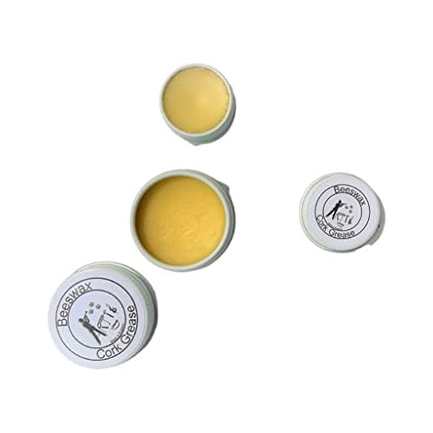 Beeswax Cork Grease for Clarinets Saxophones, Oboes & Bassoons 1x5ml tin and 1x10ml tin Cover