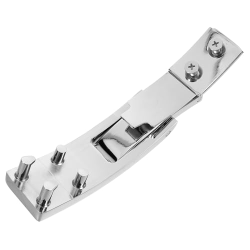 Boucle de ceinture haltérophilie alu argenté de haute précision pour squat