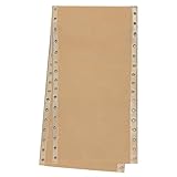 ROUDUELS Zero Gravity Chair Replacement Fabric，17 Inch Wide Repair Cloth for Anti Gravity Chairs Outdoor Recliner Patio Lounge Chair Patio Sling Chairs,Outdoor Lounge Fabric Waterproof (Beige)