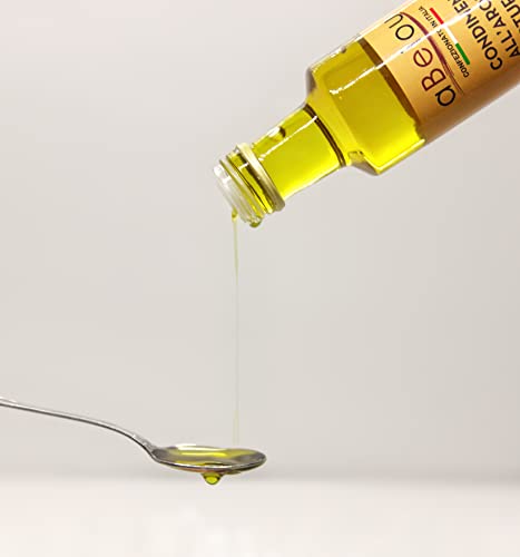 aBeiou. Weißes Trüffelöl 100ml extra Gourmet-Produkt 100% italienisches natives Olivenöl extra aromatisiert mit weißem Trüffel Handwerker vegan vegetarisch ideal zum Verschenken und Kochen.