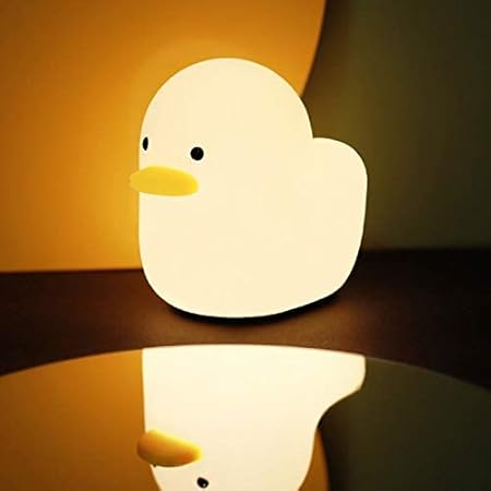 Amazon Co Jp Lunpear ナイトライト アヒルランプ かわいい 充電式 タイマー付き ベッドサイドランプ デスクライト 調光機能 10mah 授乳ライト インテリア 誕生日 クリスマス 新年 プレゼント ホーム キッチン