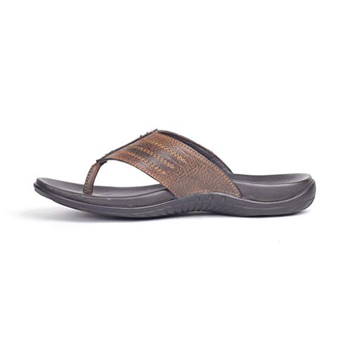 Image of Pierre Cardin mens Pc1015 Tan Flip-Flop