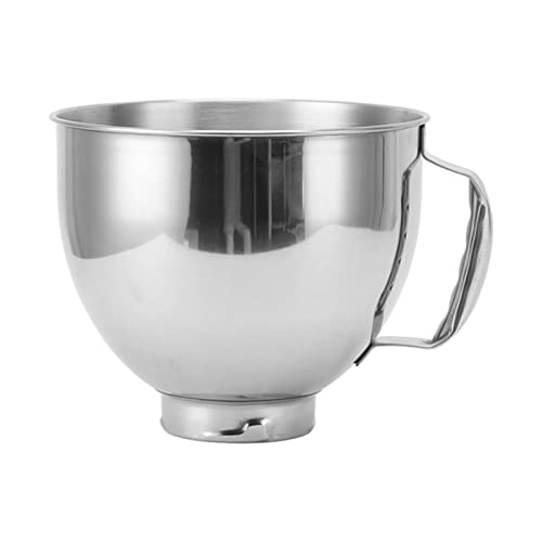 Tazón mezclador de acero inoxidable 304 de 4.5QT - 5QT miniatura 1
