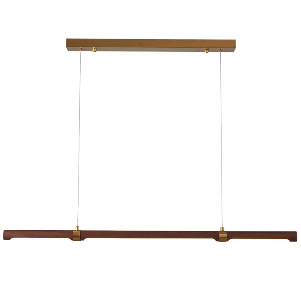 Lampe suspendue LED effet bois pour illuminer votre restaurant ou bar