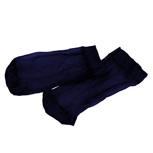 JEATHA 3 Pairs Summer Silk Thin Ankle Sheer Socks Anti-slip Casual Short Over Ankle Socks Stretchy Hosiery for Men Women4