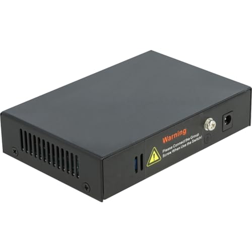 Commutateur Ethernet Gigabit DeLOCK 4 Ports PoE+ 1 Uplink - vue 3