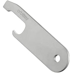 Orbitkey Bottle Opener Accessory for Key Organizer & Key Ring | Slim Stainless Steel Design | Fits Orbitkey Organizers | Easy Everyday Carry | Quick Bottle Opening