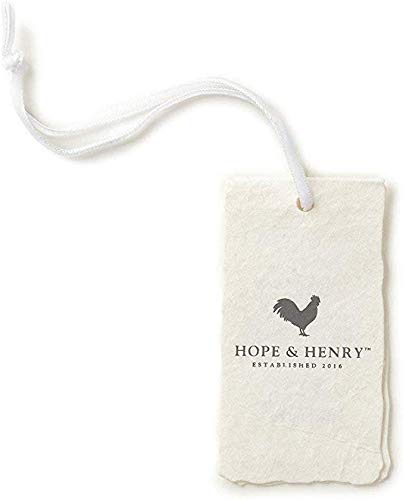 Hope & Henry Girls' Sleeveless Bow Shoulder Swing Dress #TOP7