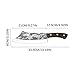 Dragon Slaying Knife, 8.2 Inch Handmade Black Dragon Knife Japanese Titanium Steel Version, Kitchen Knives Perfect for Cutting, Boning, and Chopping Needs, with Comfort Handle with Sheath