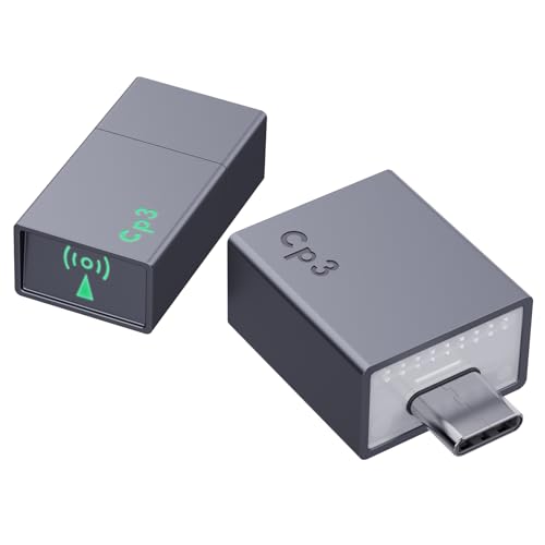Wireless CarPlay Adapter for Apple,Plug and Play Convert Wired to Wireless Apple Car Play Adapters,Mini CarPlay Adapter USB Type-C for Cars from 2018,Compatible iOS 10+,Bluetooth 5.0+Wi-Fi 5.8GHz