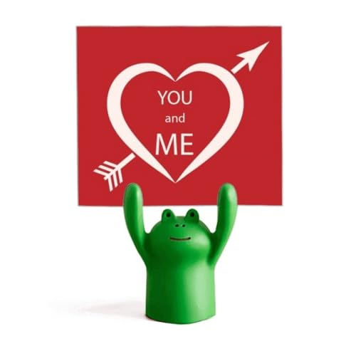 Porte-mémo You and Me : le cadeau de Saint-Valentin rouge et blanc idéal