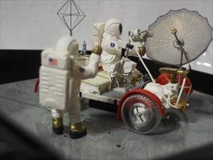 Amazon | アポロ15号 月面車：LRV Moon Car Apollo 15 1971 Minichamps