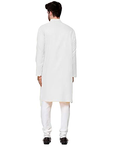 Image of OS Mens Kurta Pyjama Set with The Cross Arrow Classic Look PARRTEN with 14 Colour VARITION and 100% Cotton (Royal Look, Wedding, Party, Birthday,)