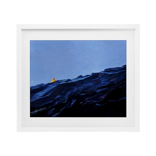 Cadre You're The One Duck Gray Keith Thomson sous verre haute clarté