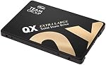 TEAMGROUP QX 2To SSD interne SATA III 2,5 pouces 3D NAND QLC vitesse R/W jusqu'à 560/500 Mo/s 690To de résistance pour ordinateur portable et de bureau T253X7002T0C101