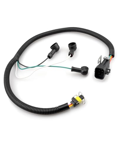 Image of Fuel Pump Wiring Harness Fit for Ford Fuel Bowl 96-98 7.3L Powerstroke Replace F7TZ-9S277-AA Plastic and Copper Core Wire Material