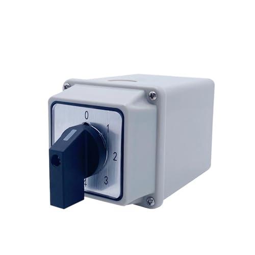 LW26-20/6 YMW26 0-6 Position 20A Change-Over Rotary Cam Switch Box Multi Power Signal Circuit