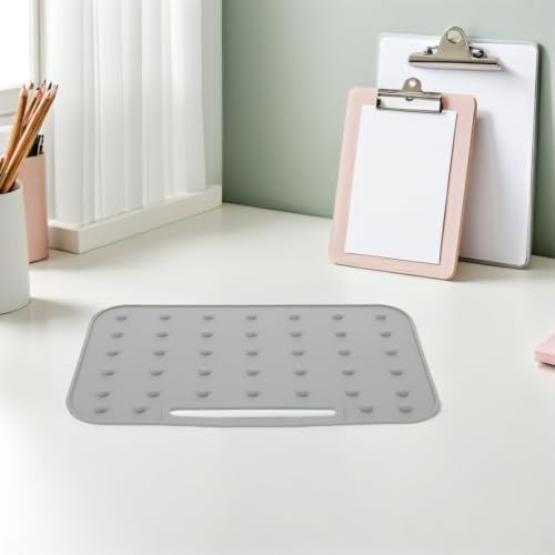 Almohadilla de silicona para planchar sin quemar muebles, protector antideslizante plegable 7