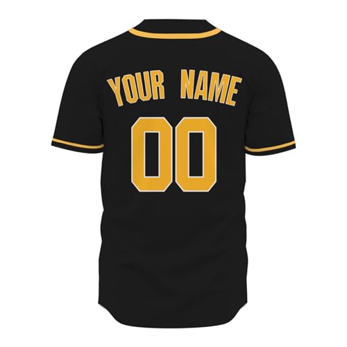 Custom Baseball Jersey, Personalized Baseball Button Down Shirt, Custom Sports Jersey, Jersey Men for Men Women Boy miniatura 3