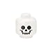 LEGO Storage Head Small, White - Skeleton
