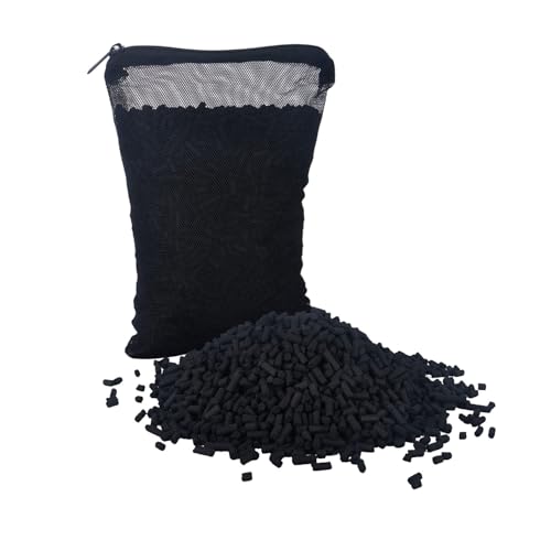 Activated Charcoal Vent Filter and Vent Sewer Refill, Compatible with