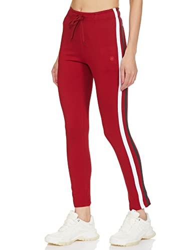 Image of Women's Slim Track Pants (MMCC-811-PRED Red L)