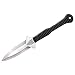 Cold Steel 49NDEZ Hide Out Blade Knife, Black/Silver