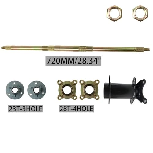 Eje de transmisión para motocicletas y árbol de transmisión de moto buggy 650 720 3