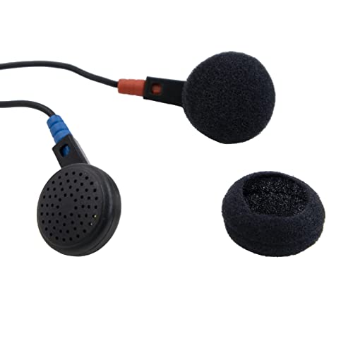 マクサー電機 テレビ や ラジオ で使える ステレオ インナー イヤホン 1.2m ストレート型 3.5mm プラグ 簡易包装品 1個