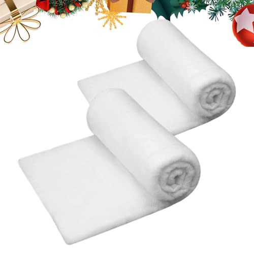 Tapete de nieve de vacaciones con textura realista para fondo de Navidad 2