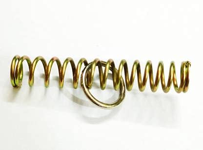 A SARKAR MAGIC SHOP Spring and Ring Magic Puzzle Magic Trick (Silver)