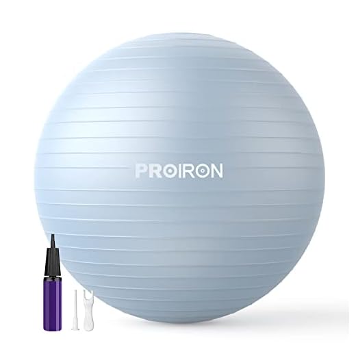 PROIRON Anti-Burst Yoga Ball with Pump