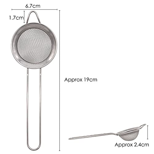 TRIXES Colino per il tè, setaccio per Foglie da tè...