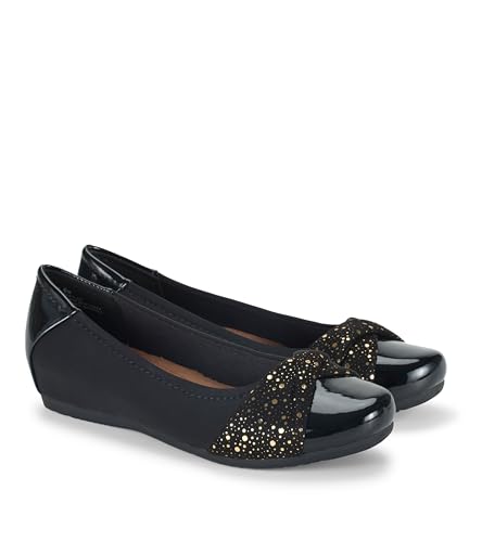 Image of BareTraps MITSY Womens Casuals Black Patent Size 11 M