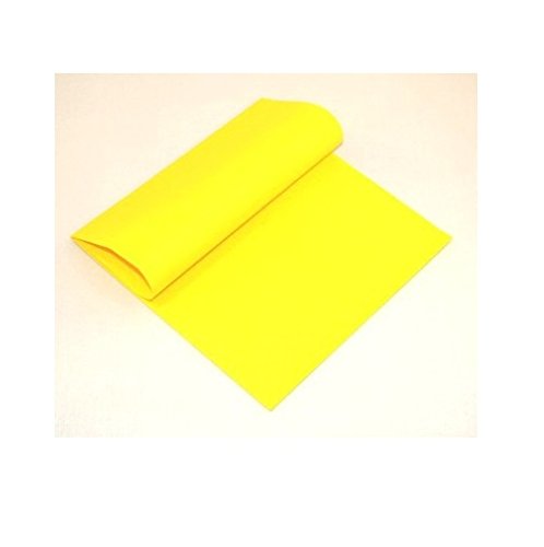 le nappage Serviette Voie sèche, 40 x 40 cm, Paquet de 25. Jaune Vif