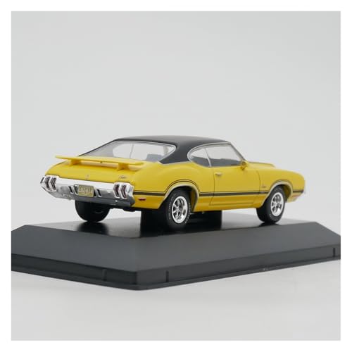 Modelo 1:43 Oldsmobile Cutlass S W31 1970 Metal miniatura 4