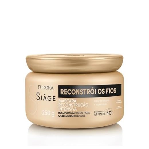 Eudora Máscara Capilar Siàge Reconstrói Os Fios 250g