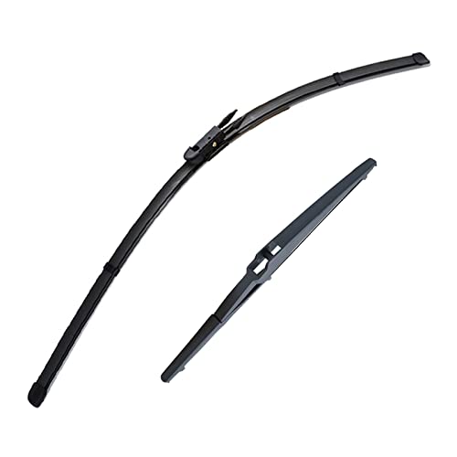 Balais d'essuie-glace de hayon Citroën C1 2014-2020 et Peugeot 108 | Kit avant arrière
