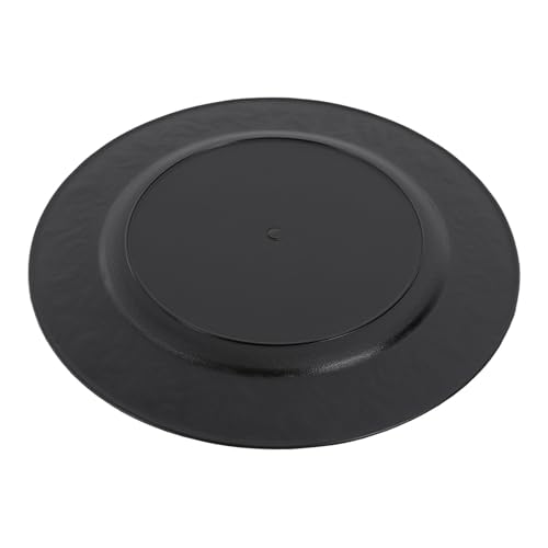 Set de 50 platos cargadores plásticos redondos miniatura 7
