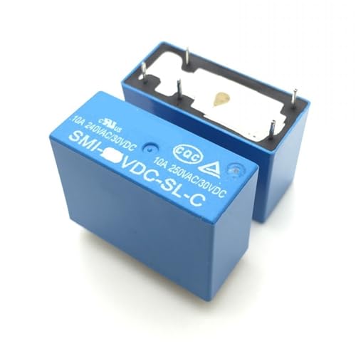Relais SMI-24VDC-SL-C 10A à 5 broches avec contacts haute conductivité