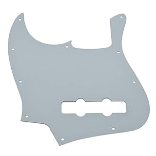 Dopro Pickguard en plastique imprimé 3D pour basse jazz – Convient aux USA/mexicaines à 4 cordes FD – Motif bois - Les Beatles, Paul McCartney, John Lennon, RIngo Starr, George Harrison Dopro Pickguard en plastique imprimé 3D pour basse jazz - Convient aux USA/mexicaines à 4 cordes FD - Motif bois – Image 2