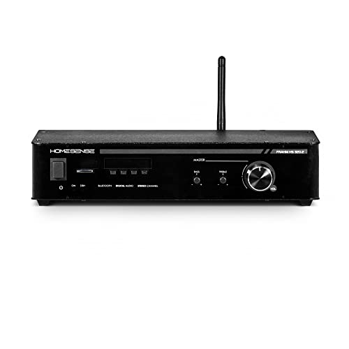 Amplificador Home Sense HS320.2 BT 320W RMS 4 Ohms Classe D RCA/FM/MicroSD/Bluetooth Frahm - 31949