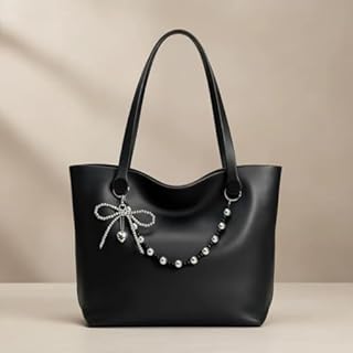 QTMY Bow Beaded Charms for Bogg Bag Accessories Rubber Beach Bag, Boho Purse Charms,811