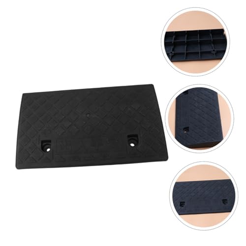 Rampa de carga para automóvil Ipetboom, rampa plástica para bordillo de 50 x 27 x 9 cm, color negro, para uso en entrada de garaje y motocicletas miniatura 7