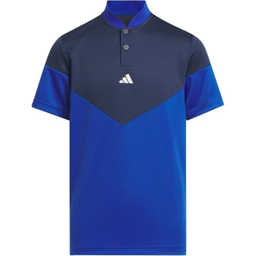 Polo adidas Heat.rdy bleu roi enfant L : vêtement de sport parfait pour les tournois d'été